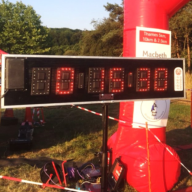 Race Clock on stand